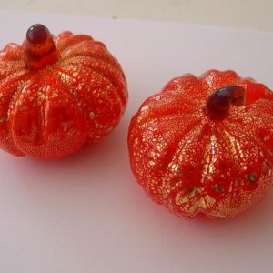 Murano blown glass Pumpkin