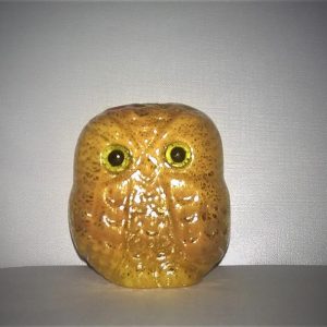 Gufo in vetro soffiato di Murano