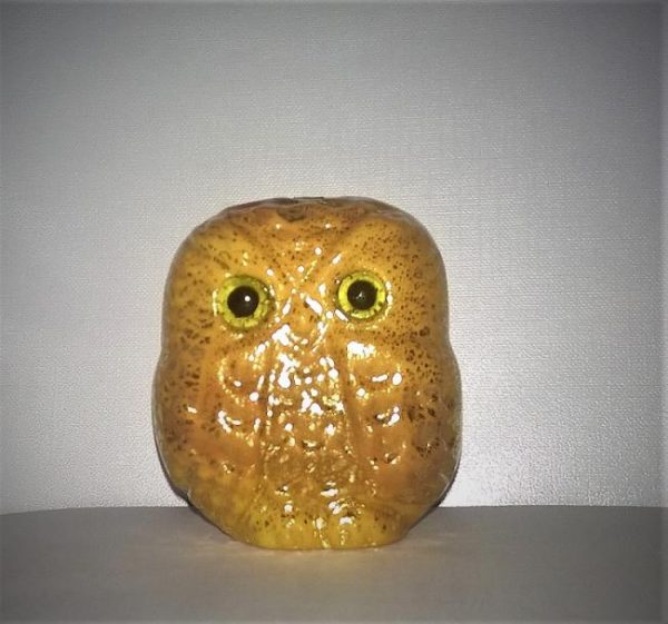 Gufo in vetro soffiato di Murano